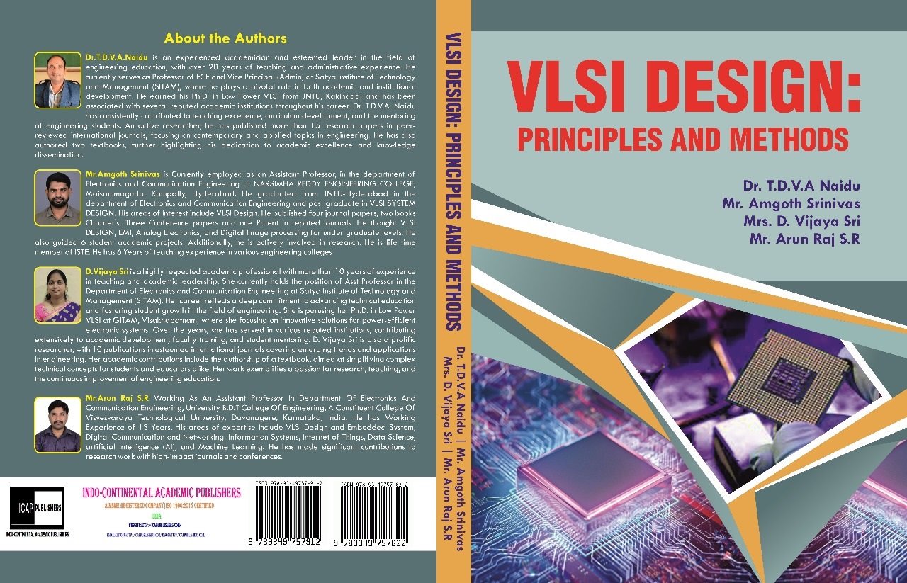 VLSI DESIGN: PRINCIPLES AND METHODS Cover Image