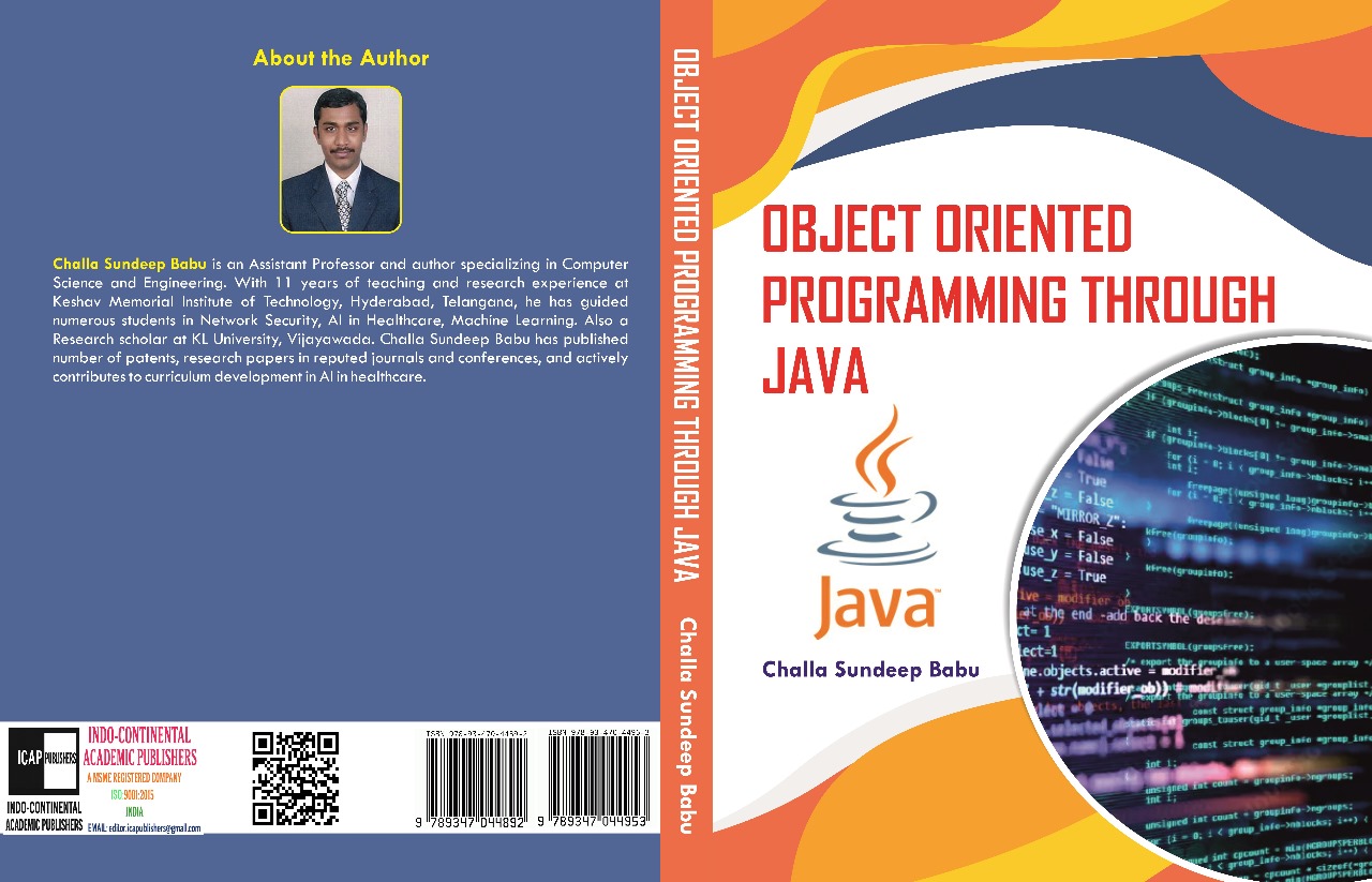 Object Oriented Programming through JAVA Cover Image